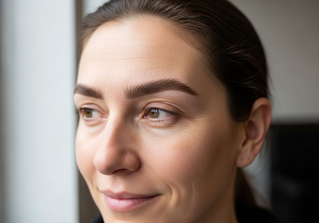What ombre brows healing actually looks like, week by week